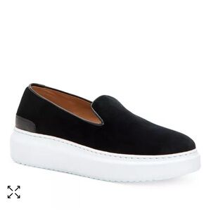 Aquatalia Lanie Slip On Platform Sneakers